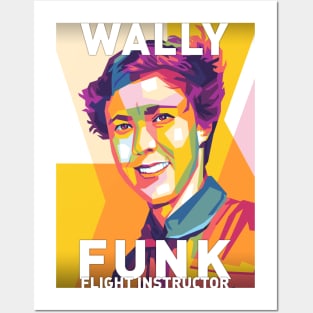 Wally funk Posters and Art